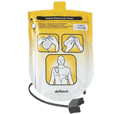 Electrodos para adultos para Defibtech Lifeline - DESFIBLOG